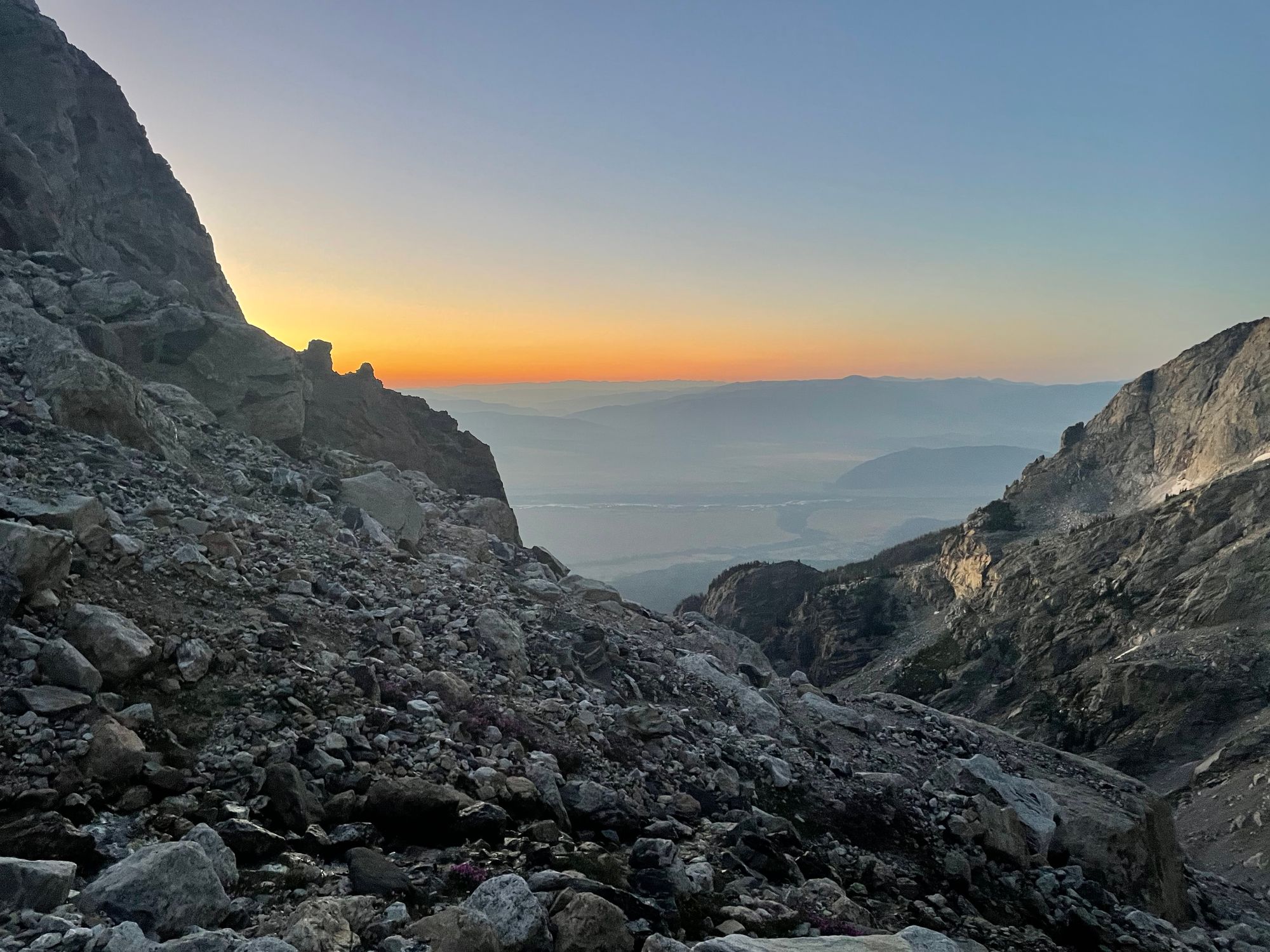 Grand Teton via Owen Spalding – Free Solo