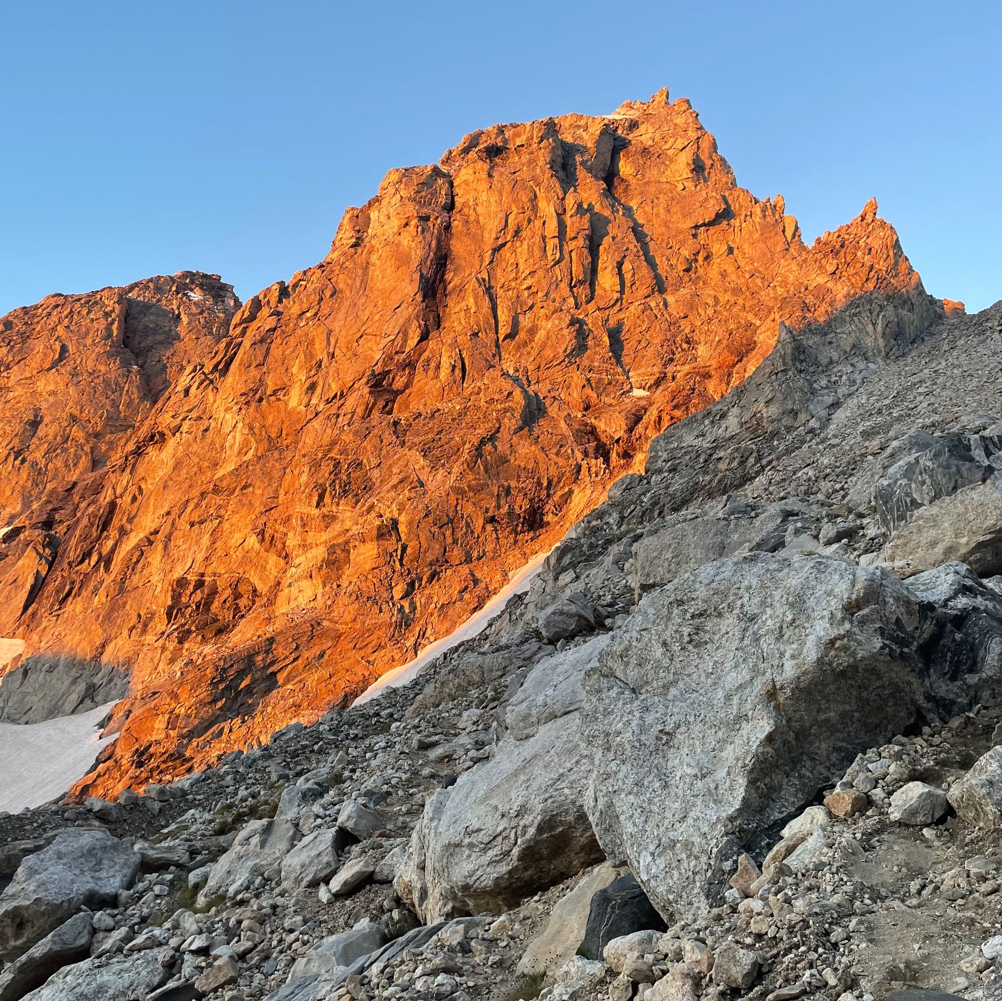 Grand Teton via Owen Spalding – Free Solo