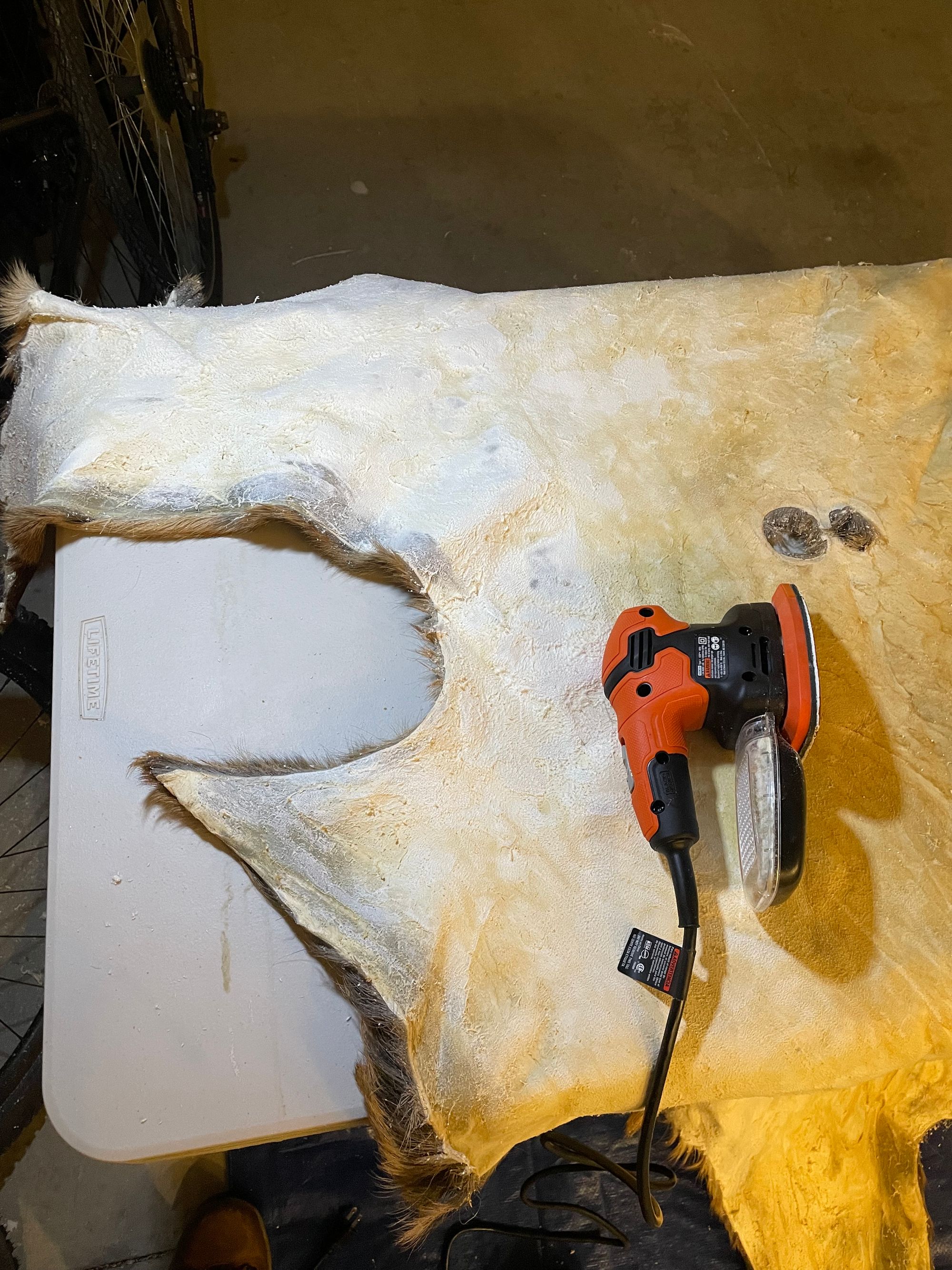 How to Tan an Elk Hide with Hair-on