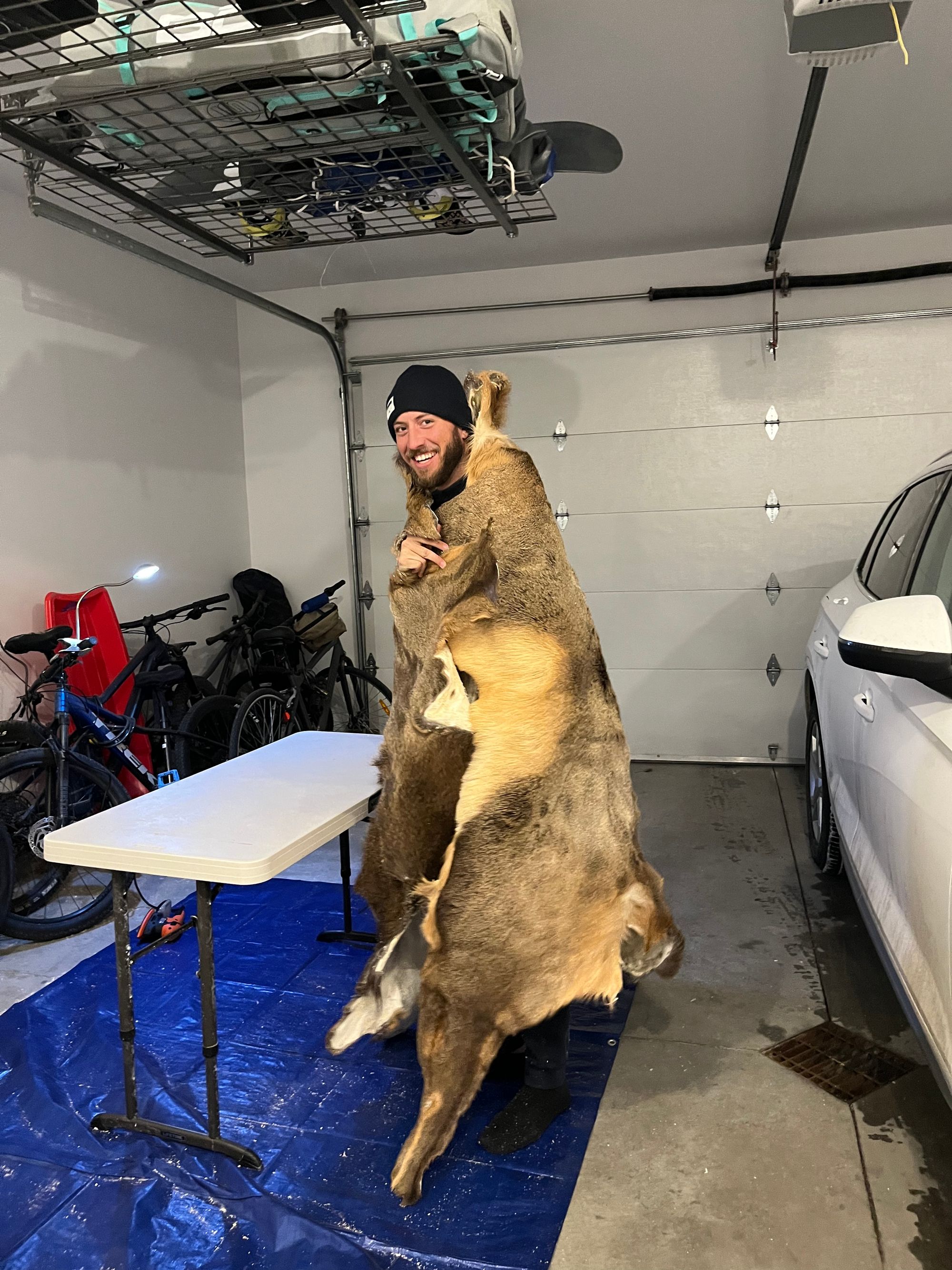 How to Tan an Elk Hide with Hair-on