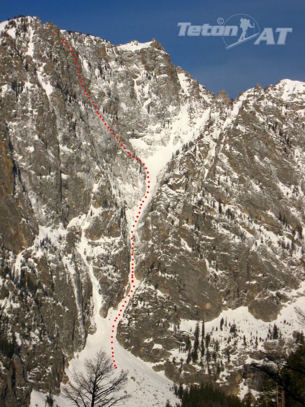 Apocalypse Couloir Ski Descent