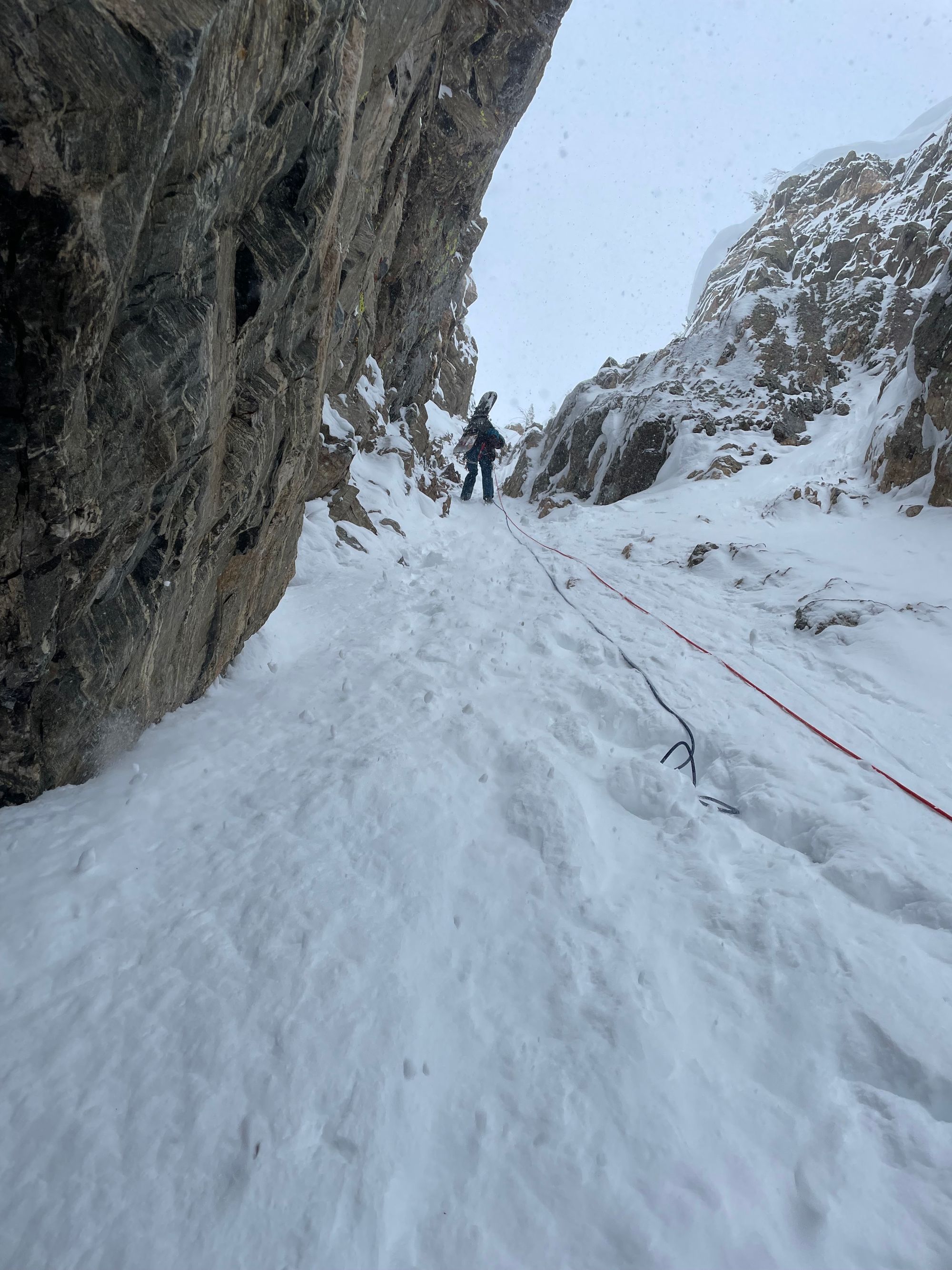 Apocalypse Couloir Ski Descent