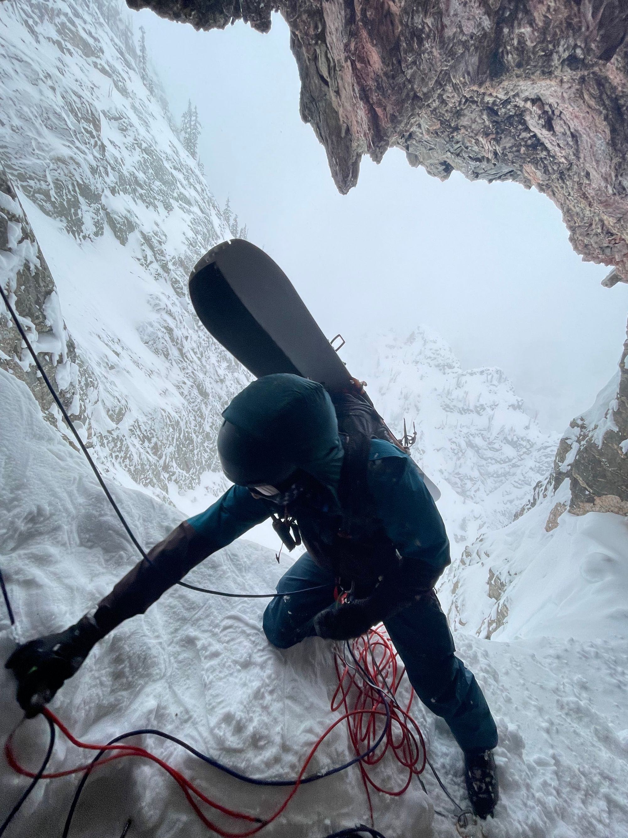 Apocalypse Couloir Ski Descent