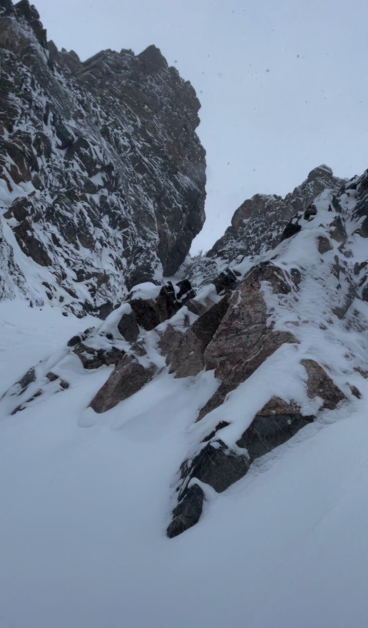 Apocalypse Couloir Ski Descent