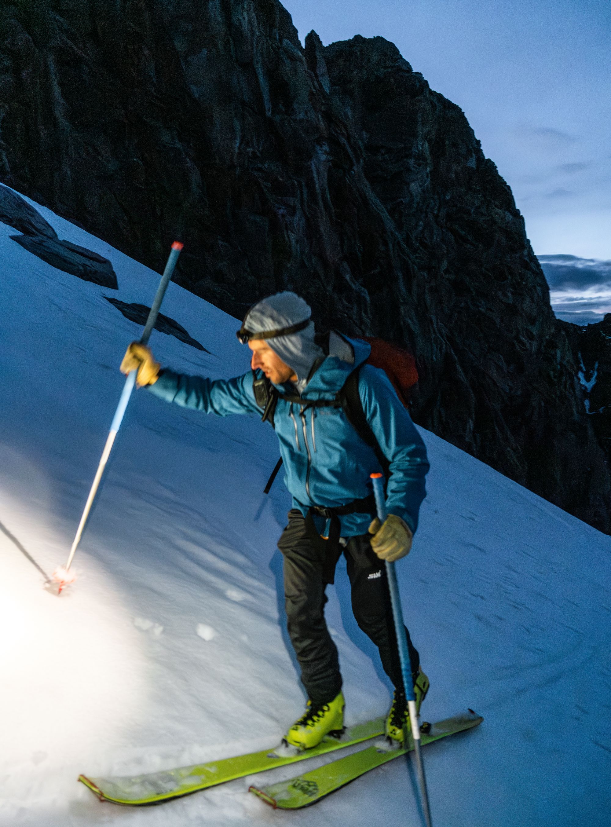 Grand Teton Ski Descent via Ford Stettner