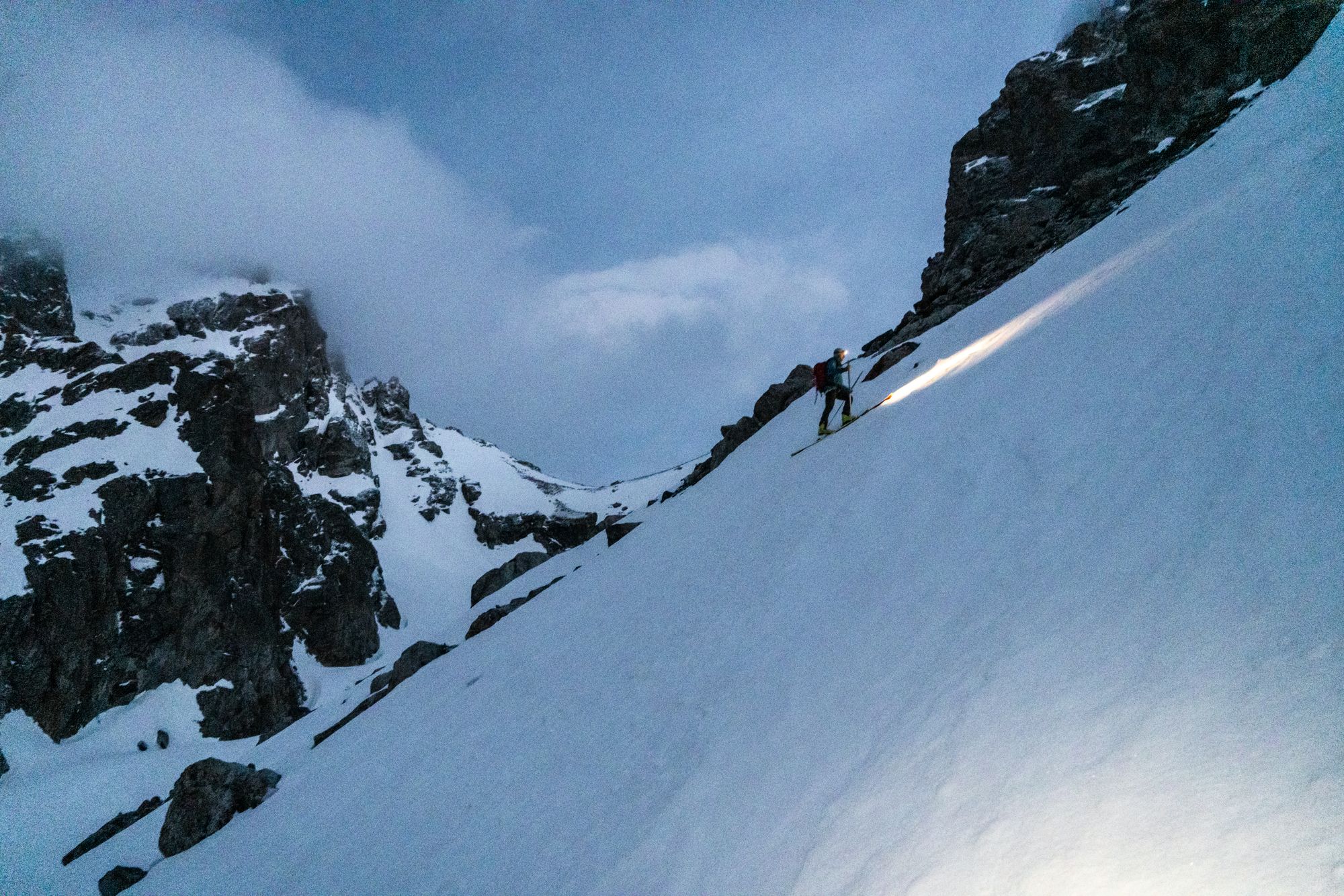 Grand Teton Ski Descent via Ford Stettner