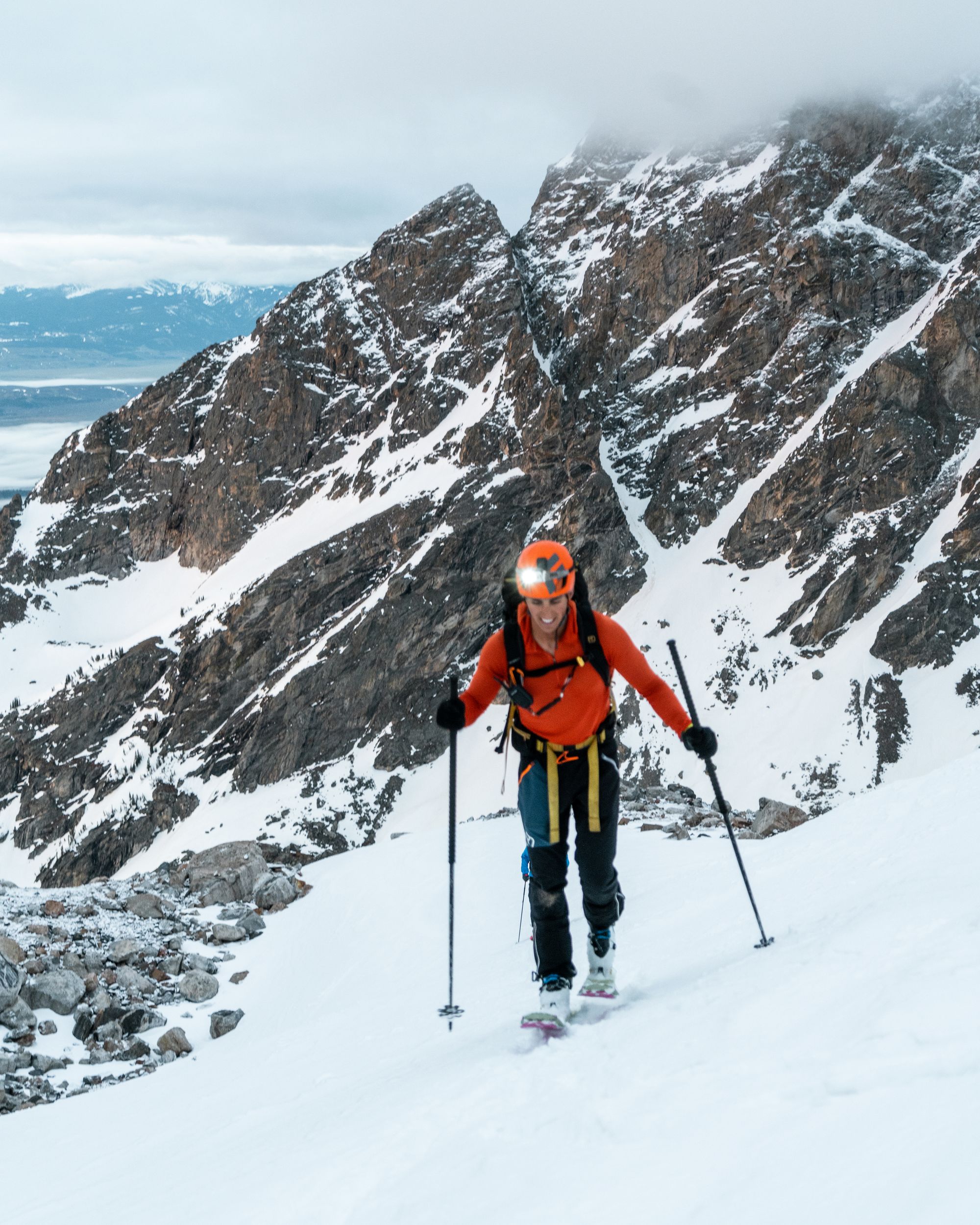 Grand Teton Ski Descent via Ford Stettner