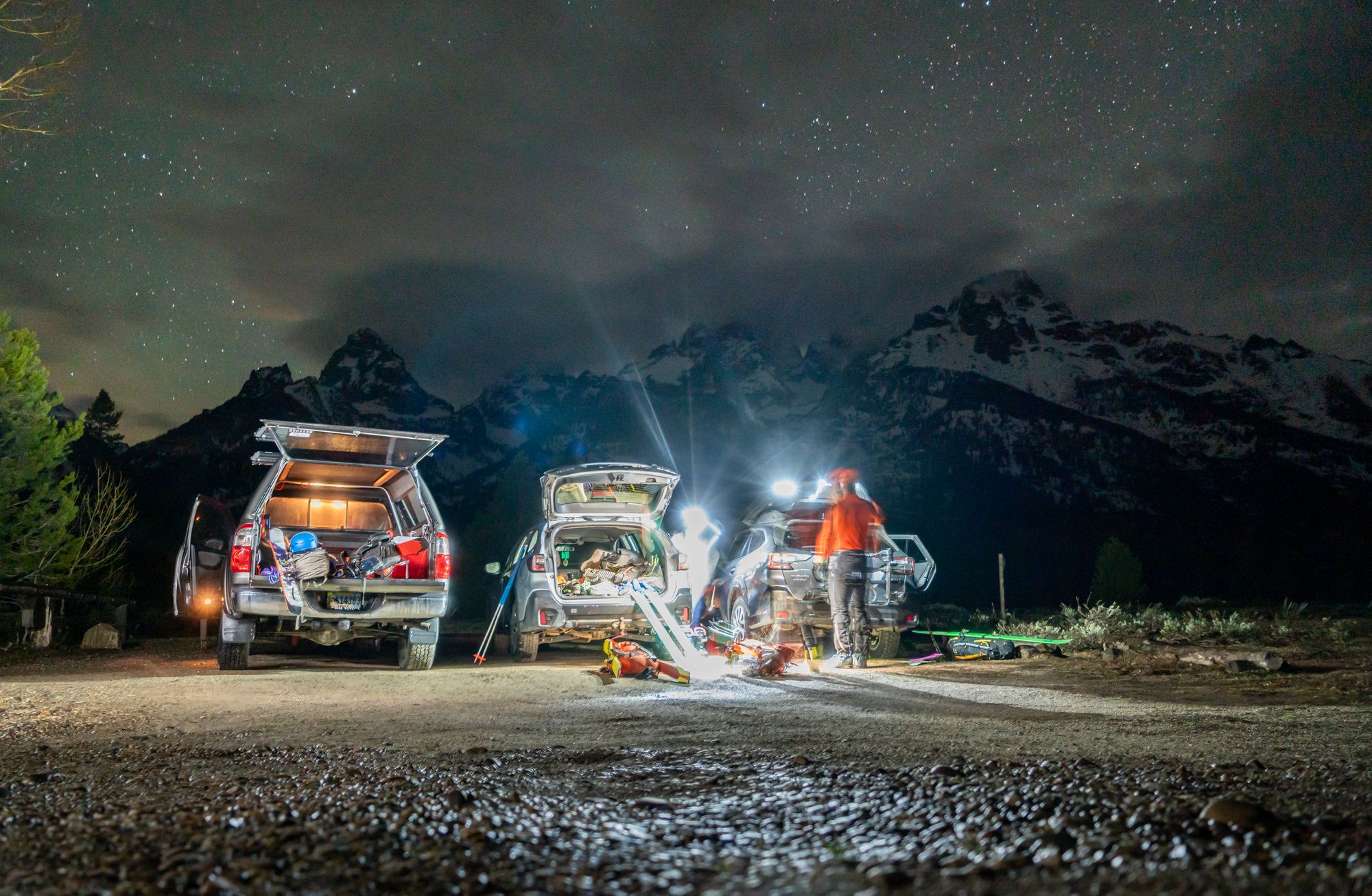 Grand Teton Ski Descent via Ford Stettner