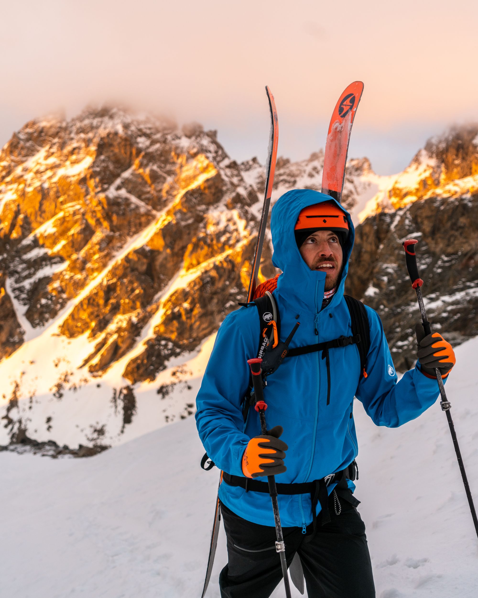 Grand Teton Ski Descent via Ford Stettner