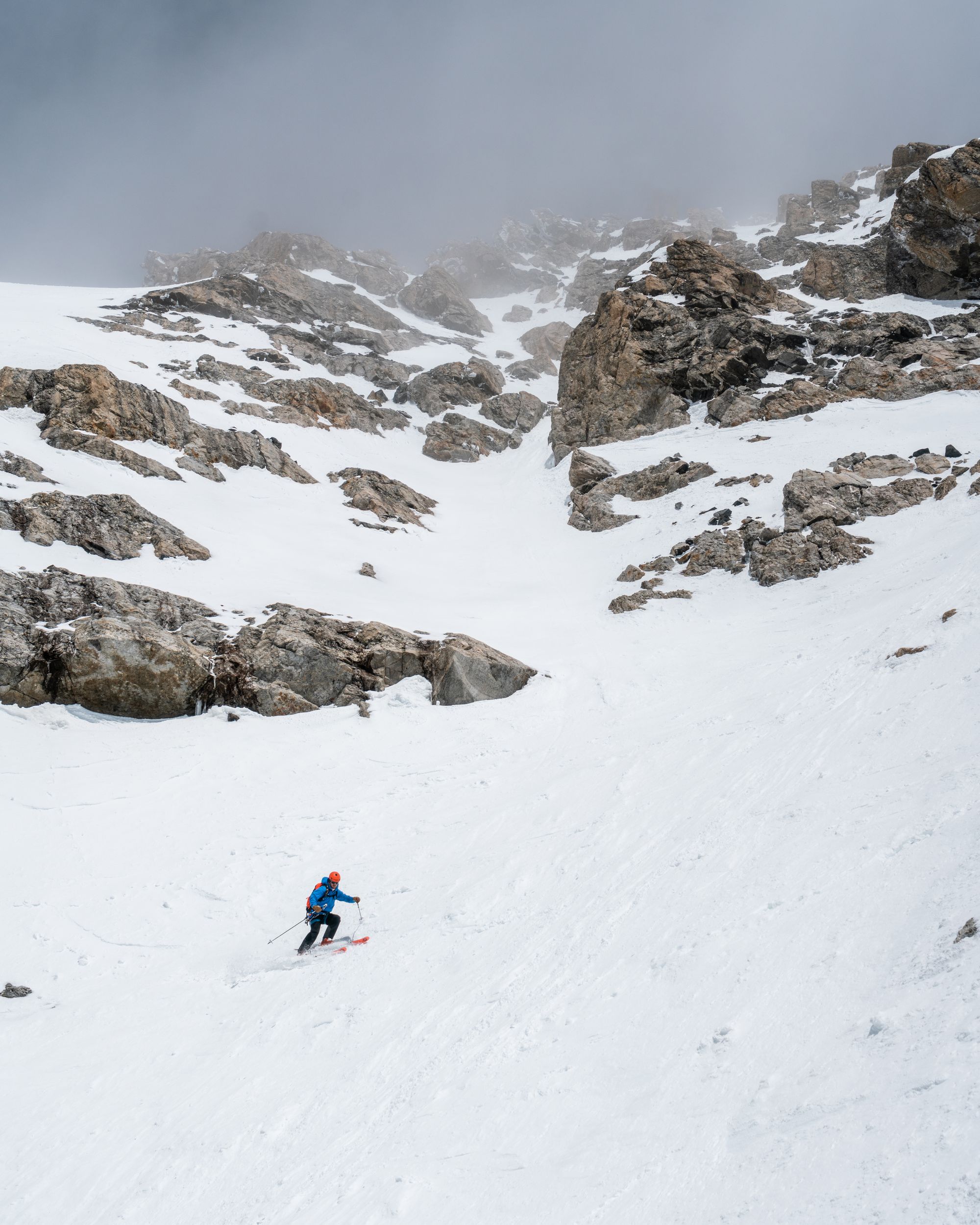 Grand Teton Ski Descent via Ford Stettner