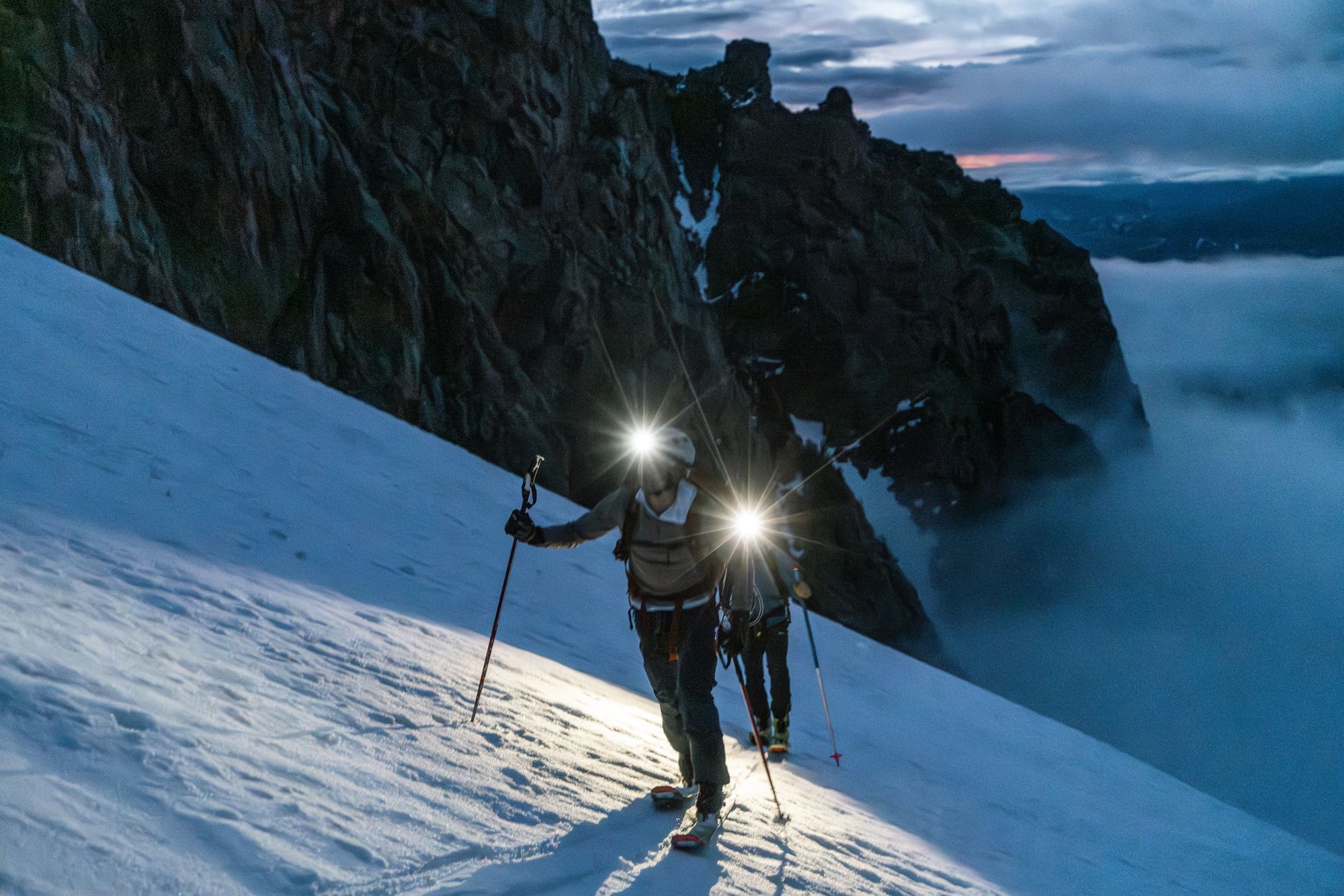 Grand Teton Ski Descent via Ford Stettner