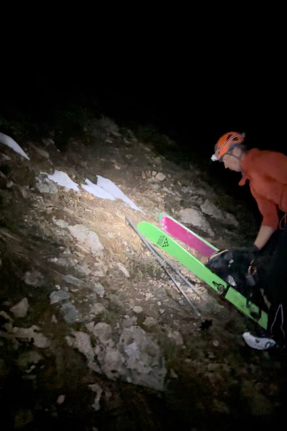 Grand Teton Ski Descent via Ford Stettner