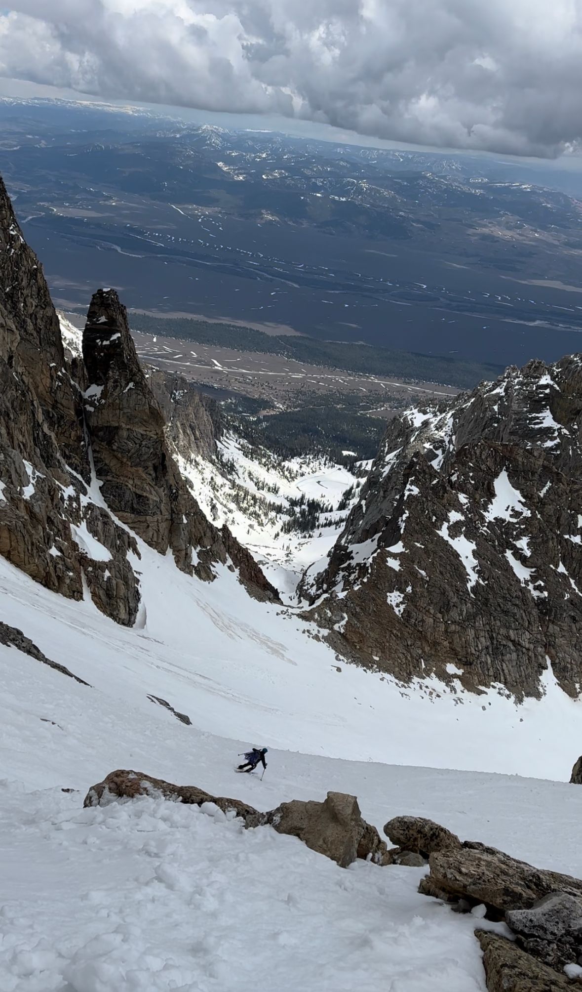 Grand Teton Ski Descent via Ford Stettner