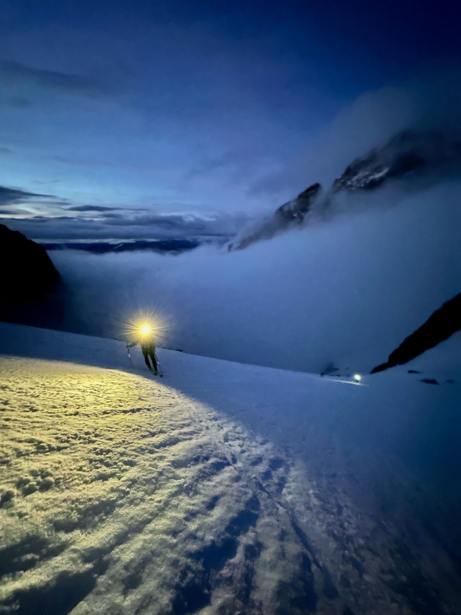 Grand Teton Ski Descent via Ford Stettner