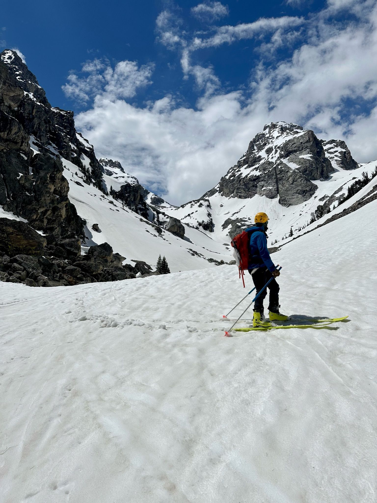 Grand Teton Ski Descent via Ford Stettner