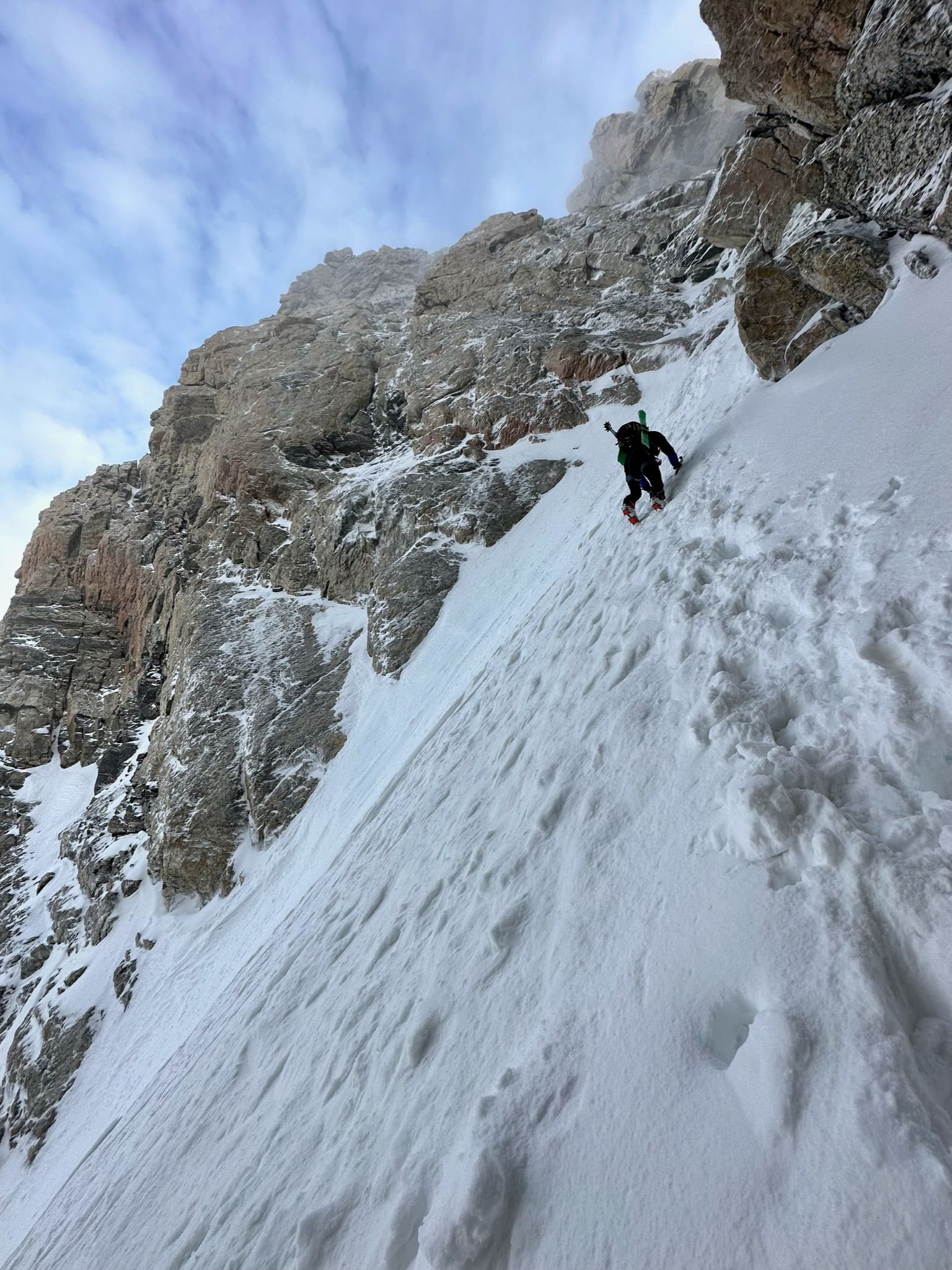 Grand Teton Ski Descent via Ford Stettner