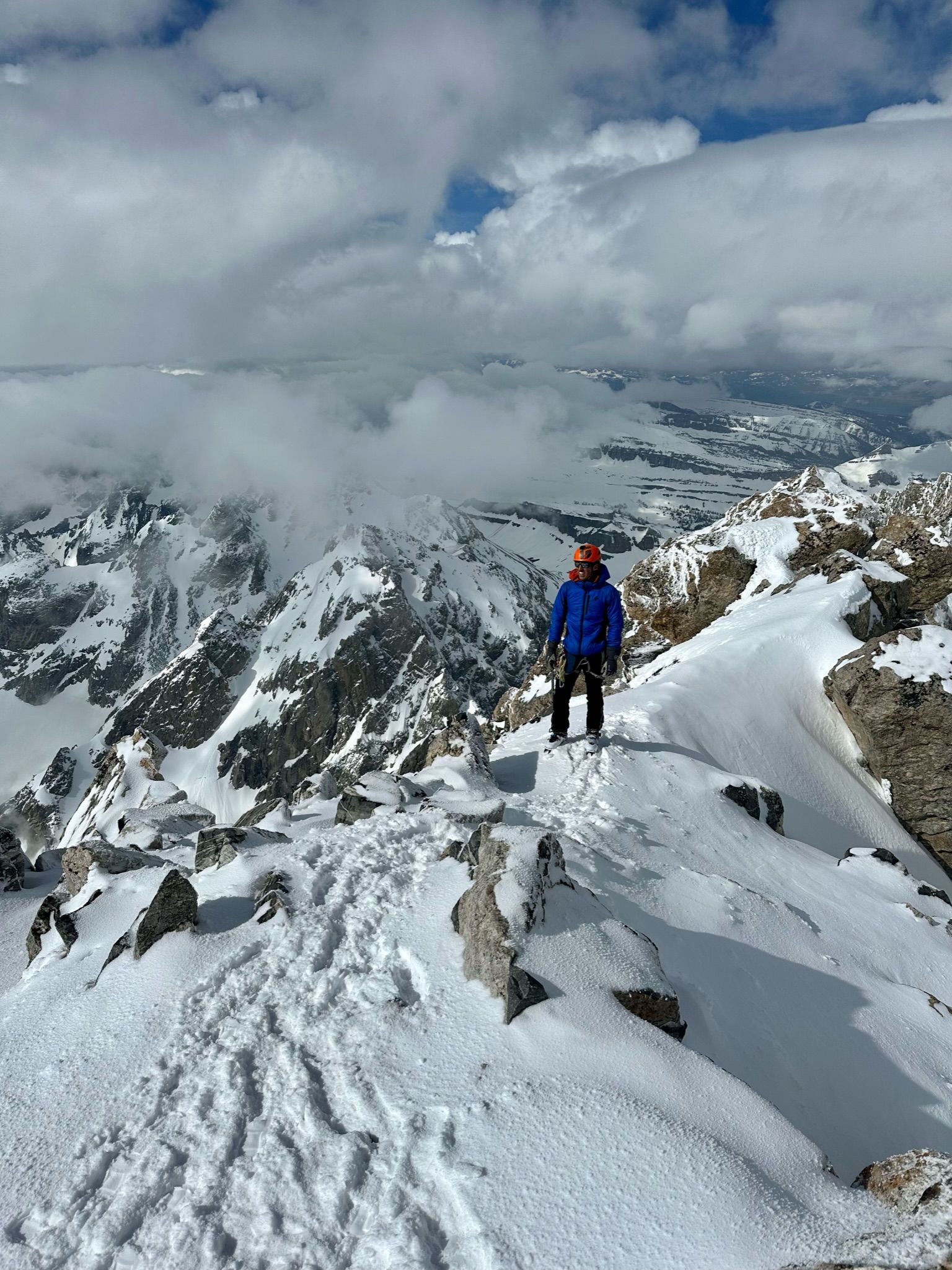 Grand Teton Ski Descent via Ford Stettner