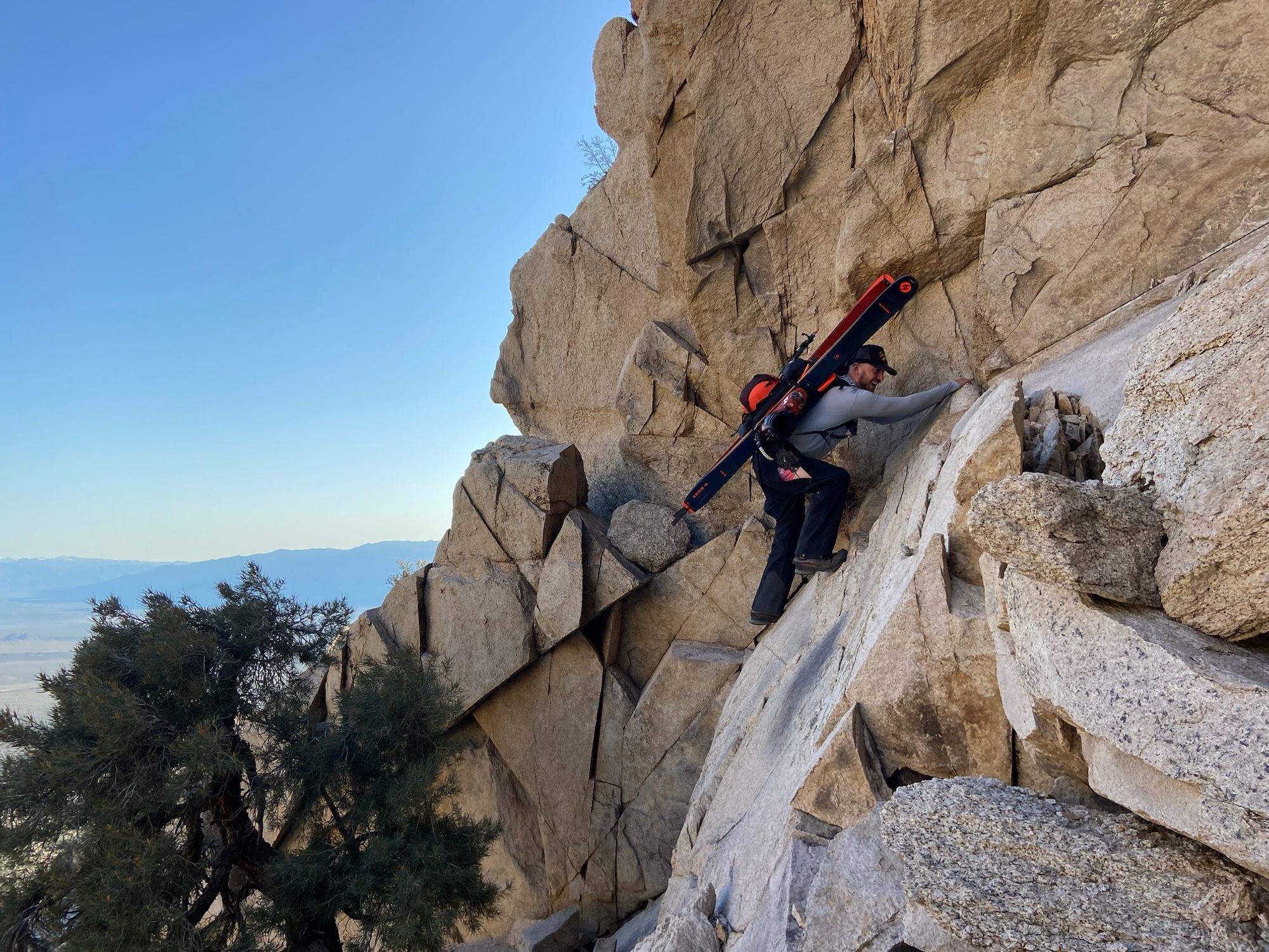 Grand Teton Ski Descent via Ford Stettner