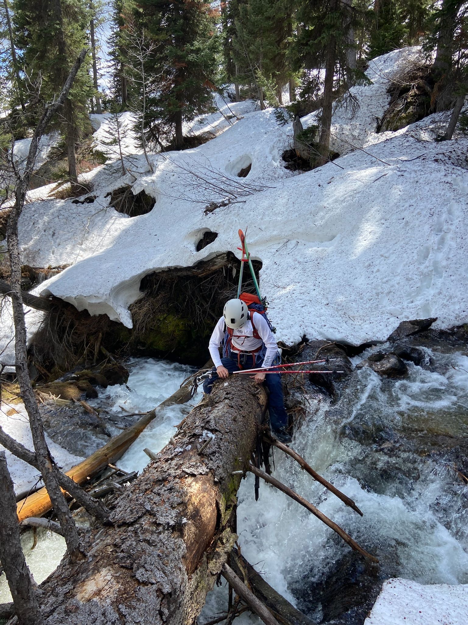 Grand Teton Ski Descent via Ford Stettner