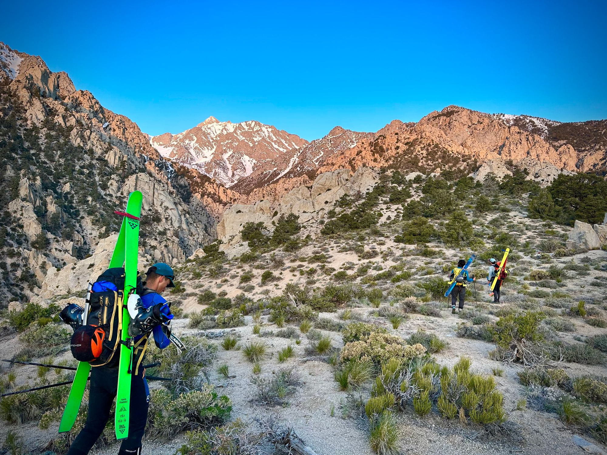 Grand Teton Ski Descent via Ford Stettner