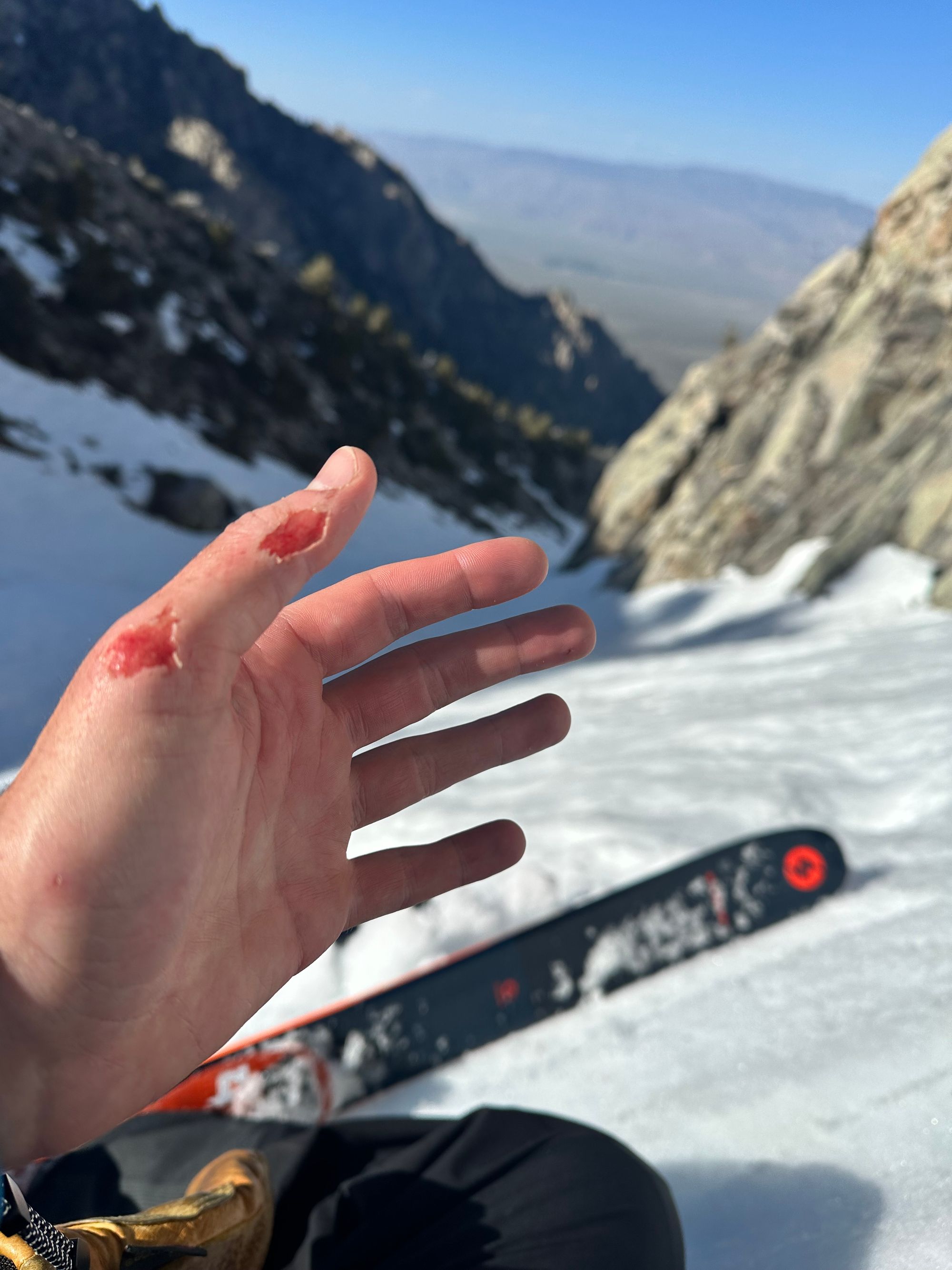 Grand Teton Ski Descent via Ford Stettner