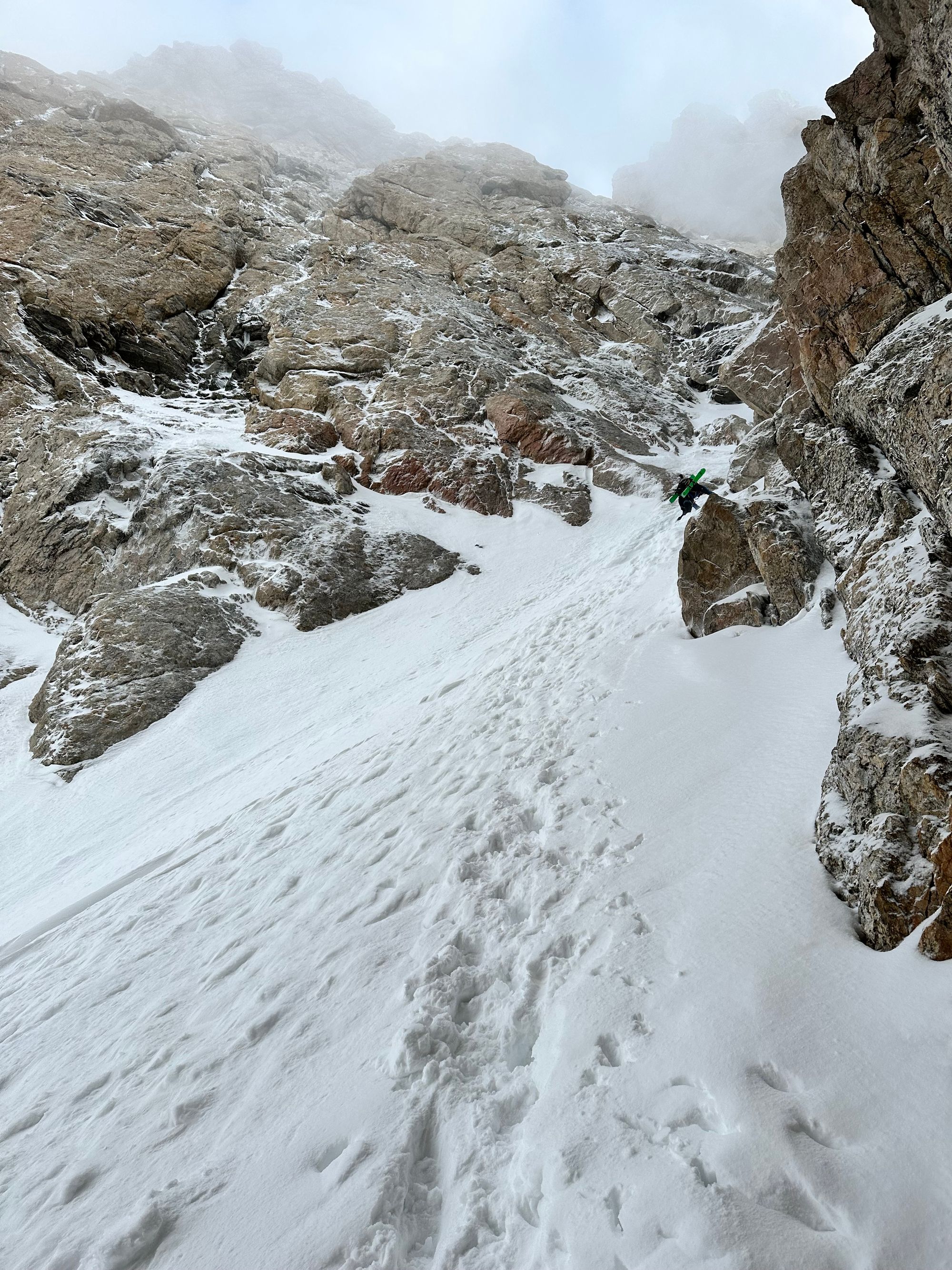 Grand Teton Ski Descent via Ford Stettner