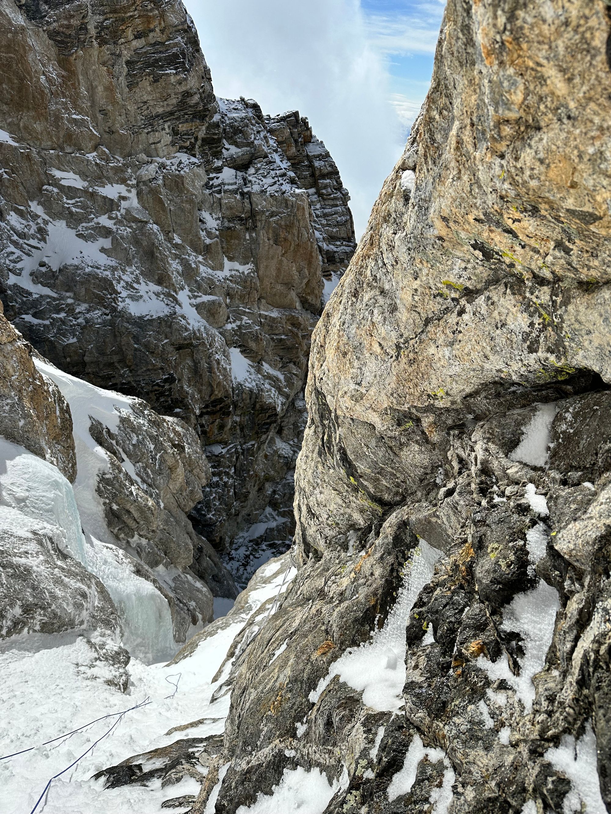 Grand Teton Ski Descent via Ford Stettner