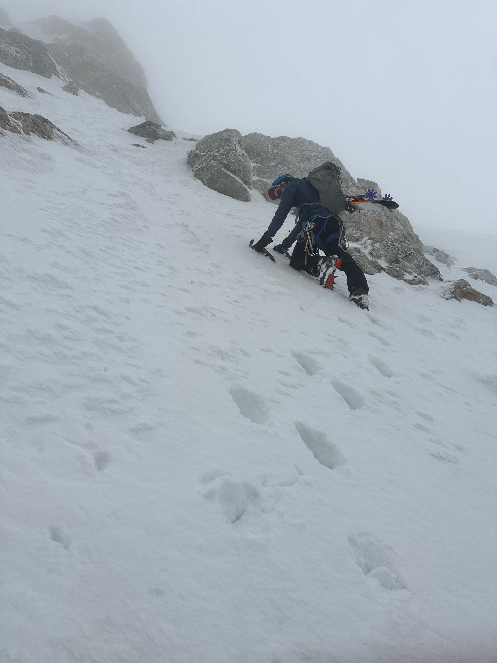 Grand Teton Ski Descent via Ford Stettner