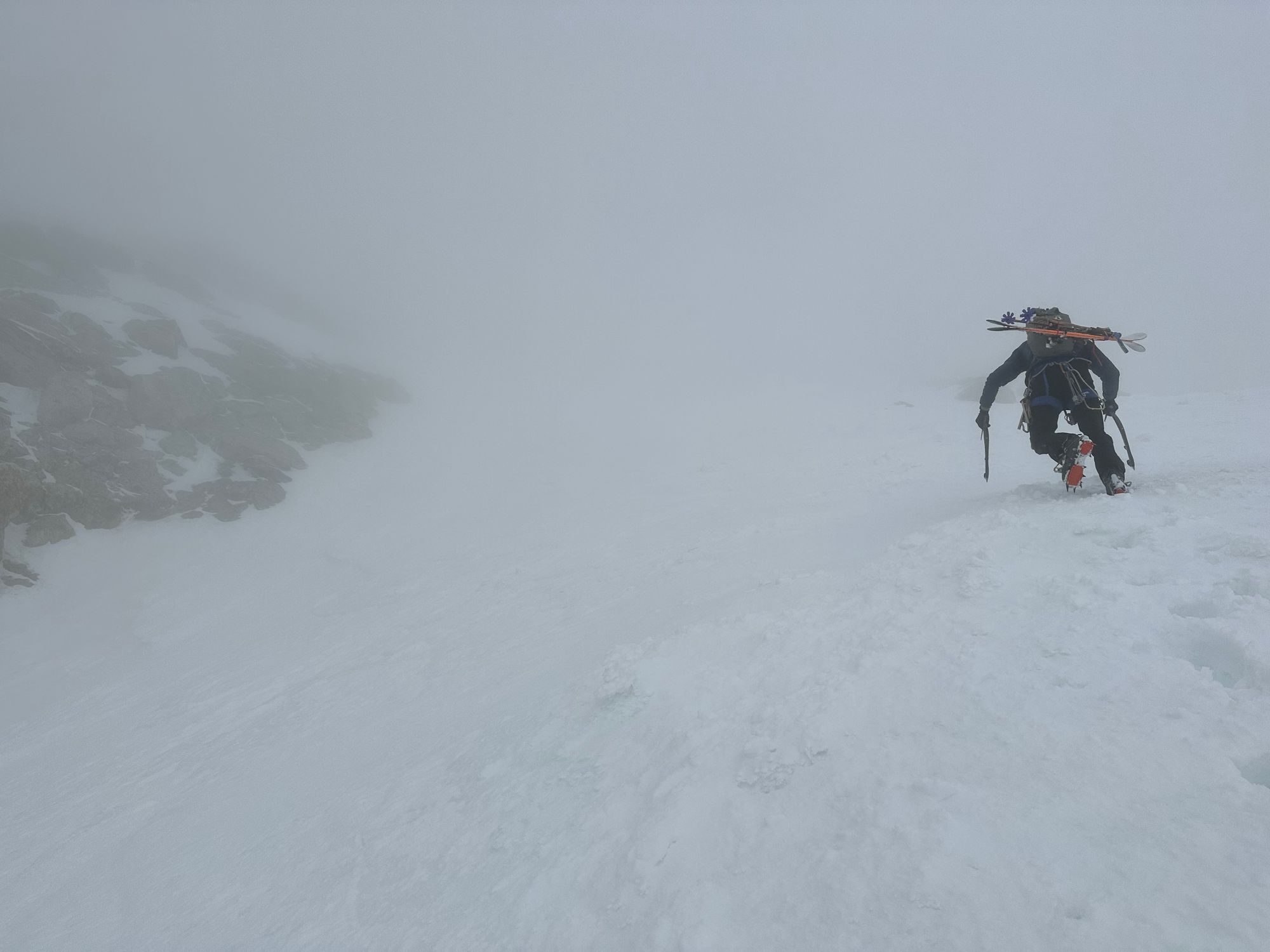 Grand Teton Ski Descent via Ford Stettner