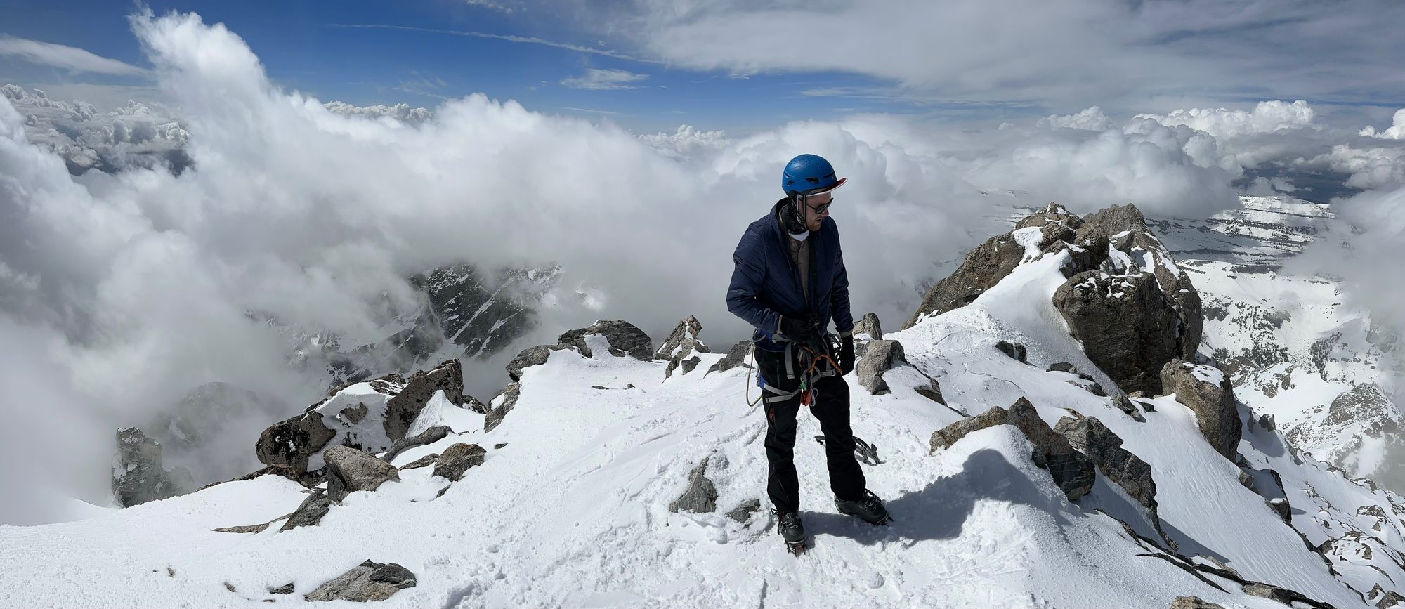 Grand Teton Ski Descent via Ford Stettner