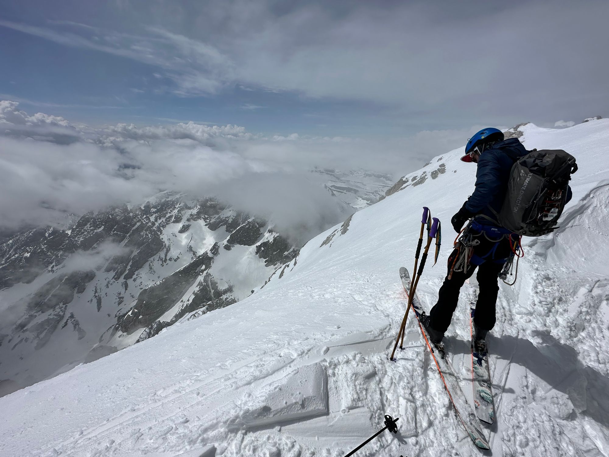 Grand Teton Ski Descent via Ford Stettner