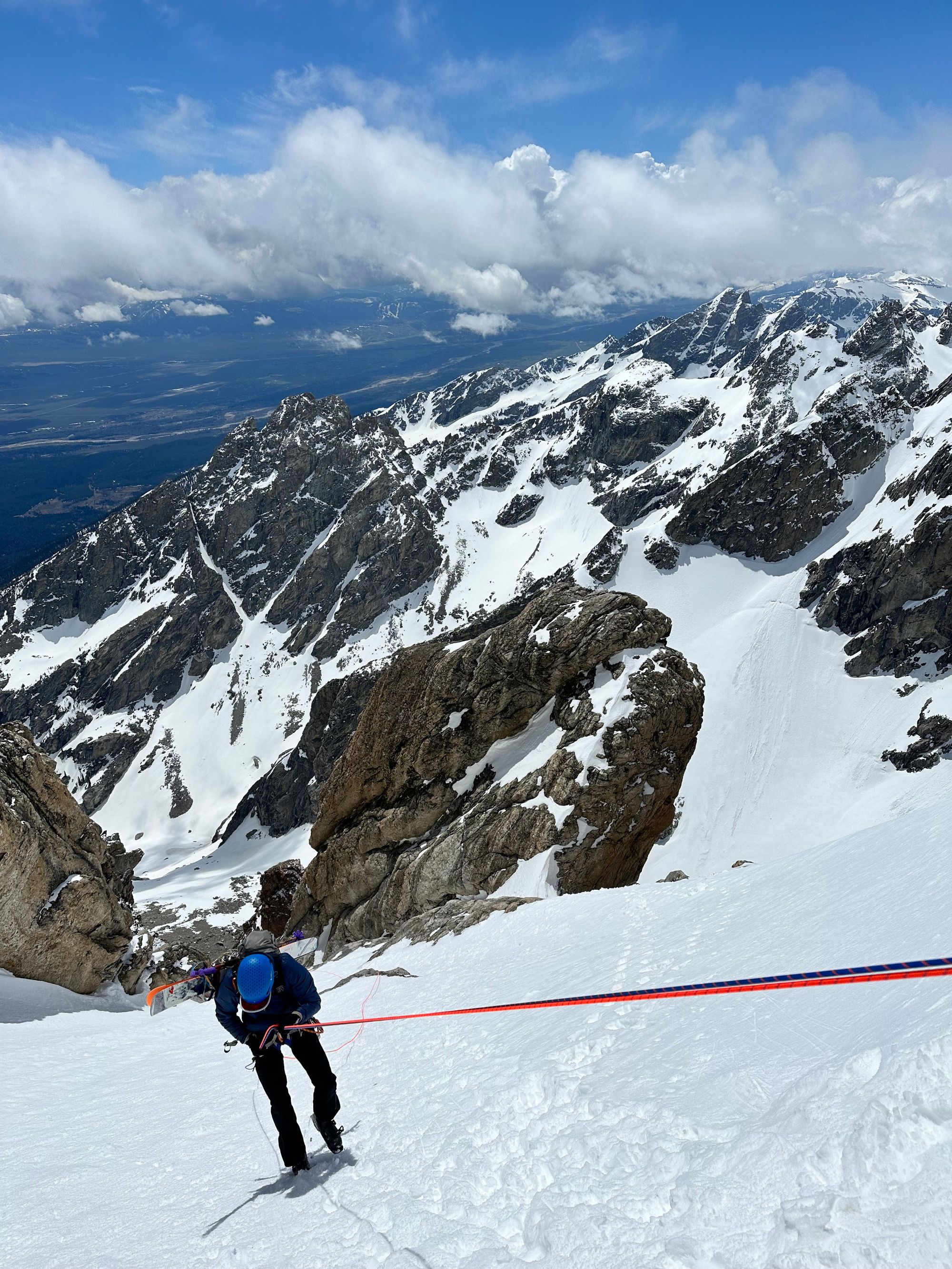 Grand Teton Ski Descent via Ford Stettner