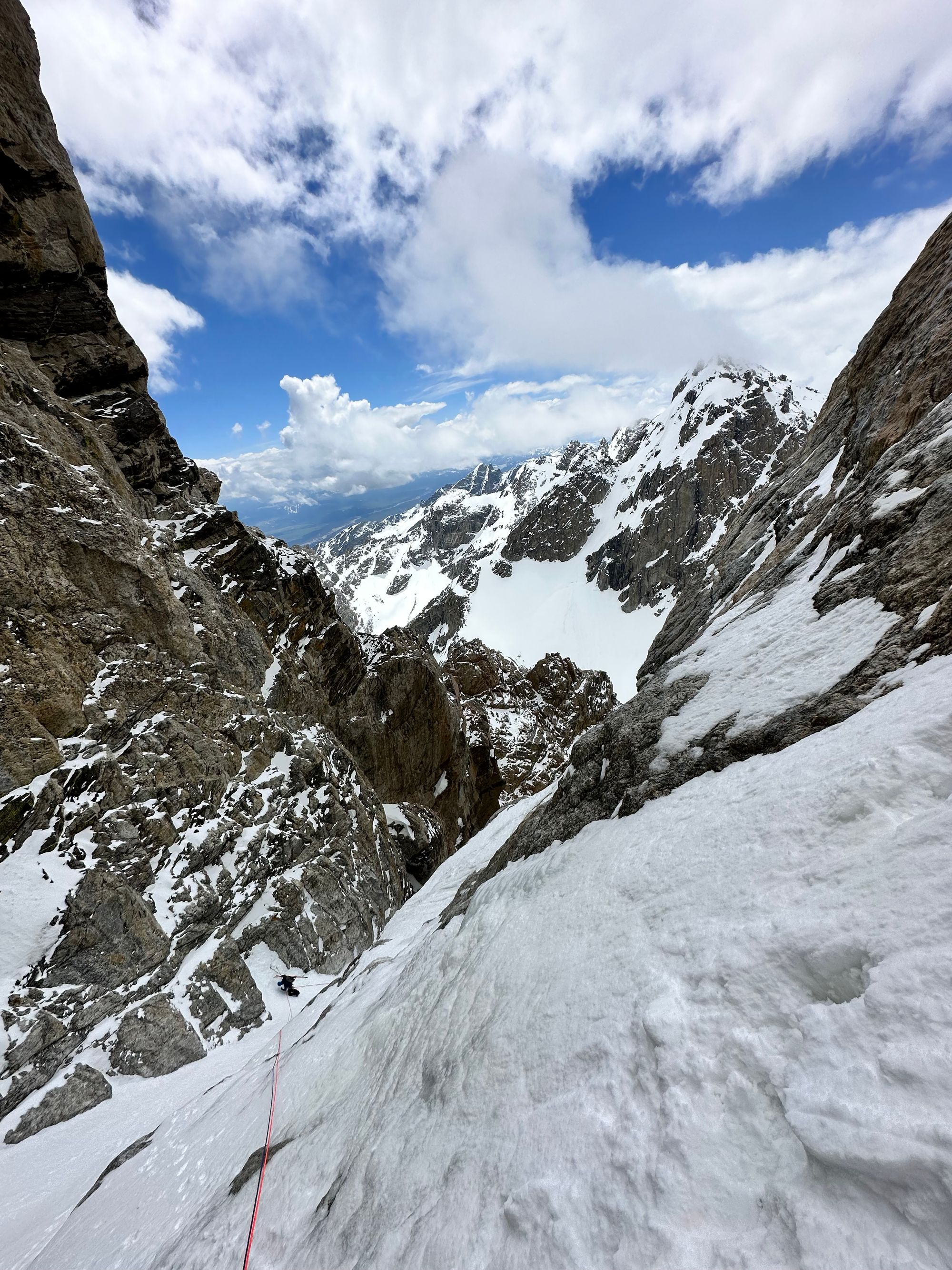 Grand Teton Ski Descent via Ford Stettner