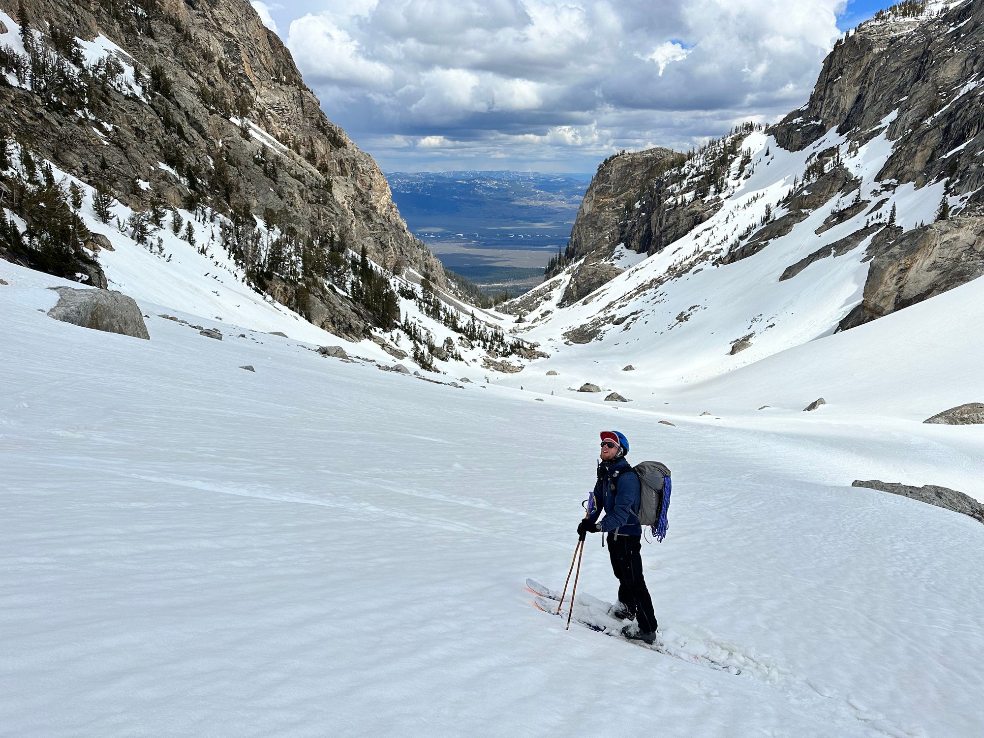 Grand Teton Ski Descent via Ford Stettner