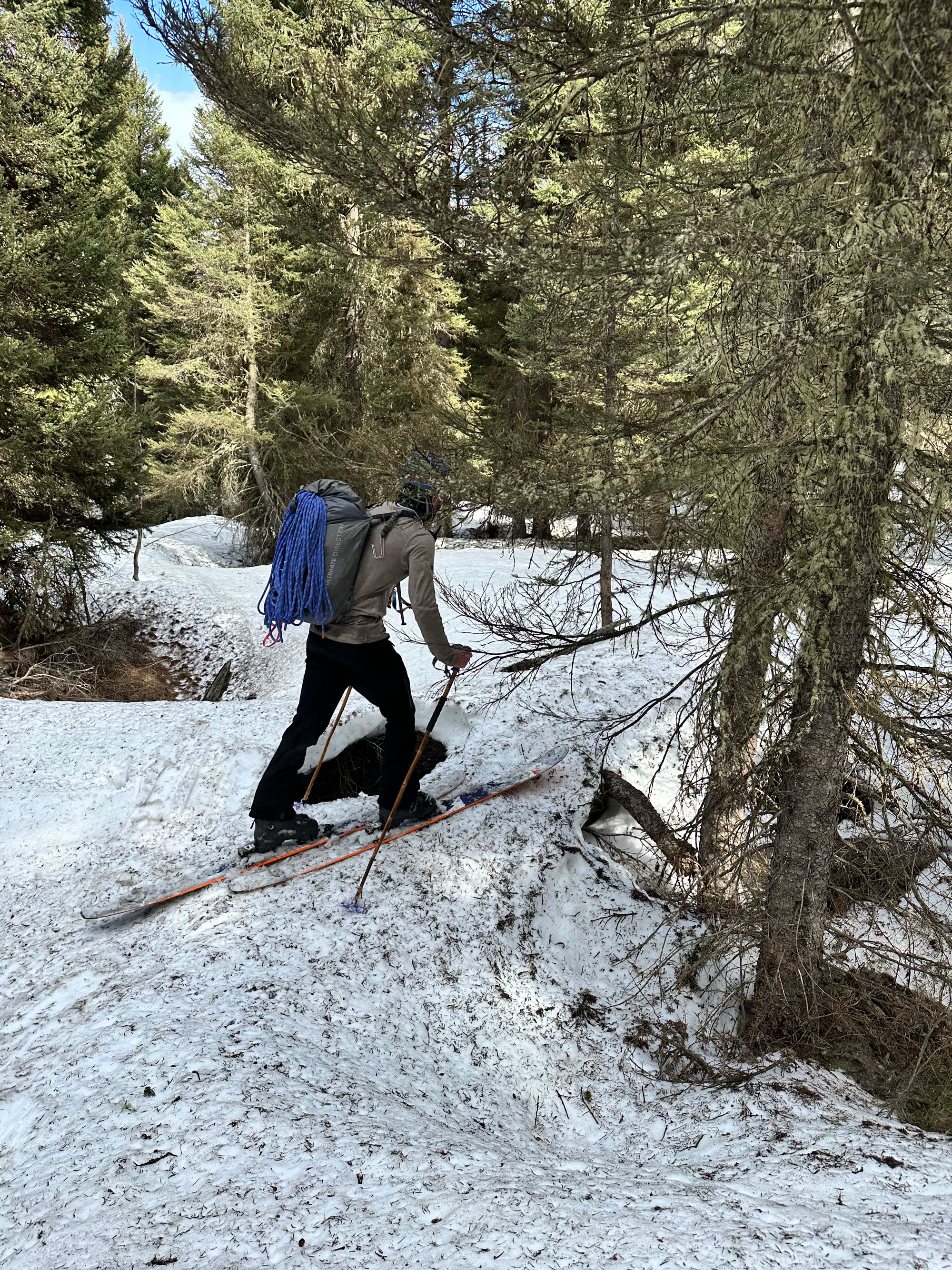 Grand Teton Ski Descent via Ford Stettner