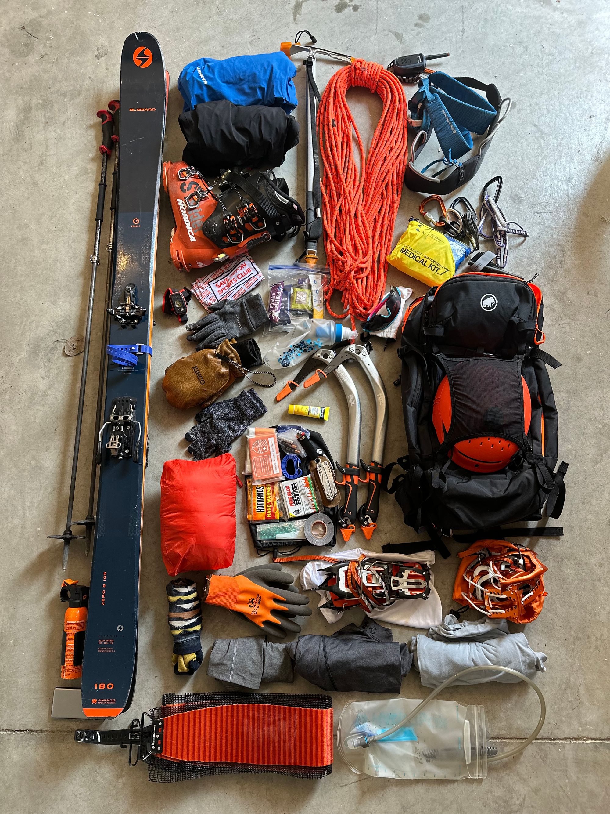 Grand Teton Ski Descent via Ford Stettner