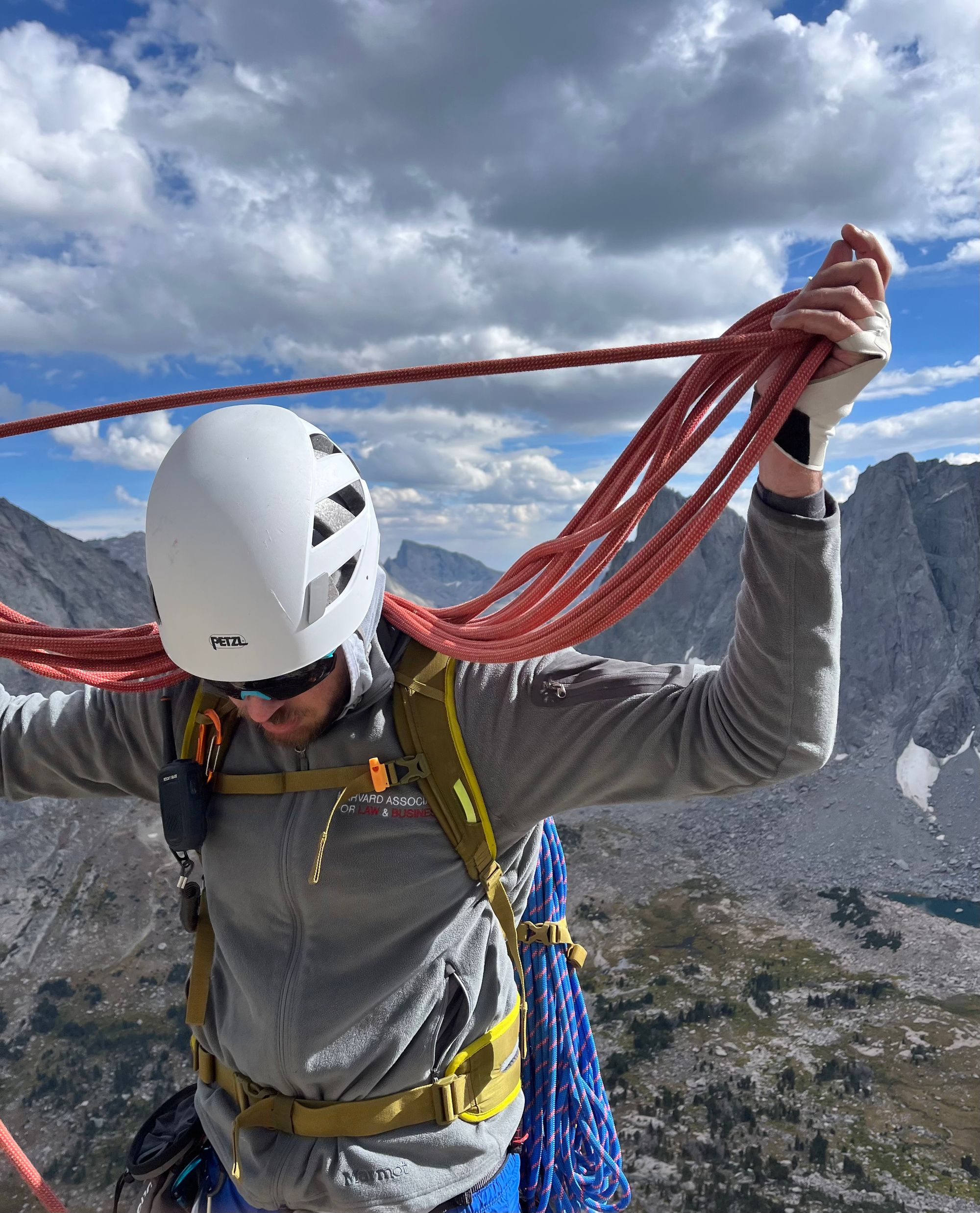 Pingora via East Face, Left-Side Cracks (5.7; 11 pitches)