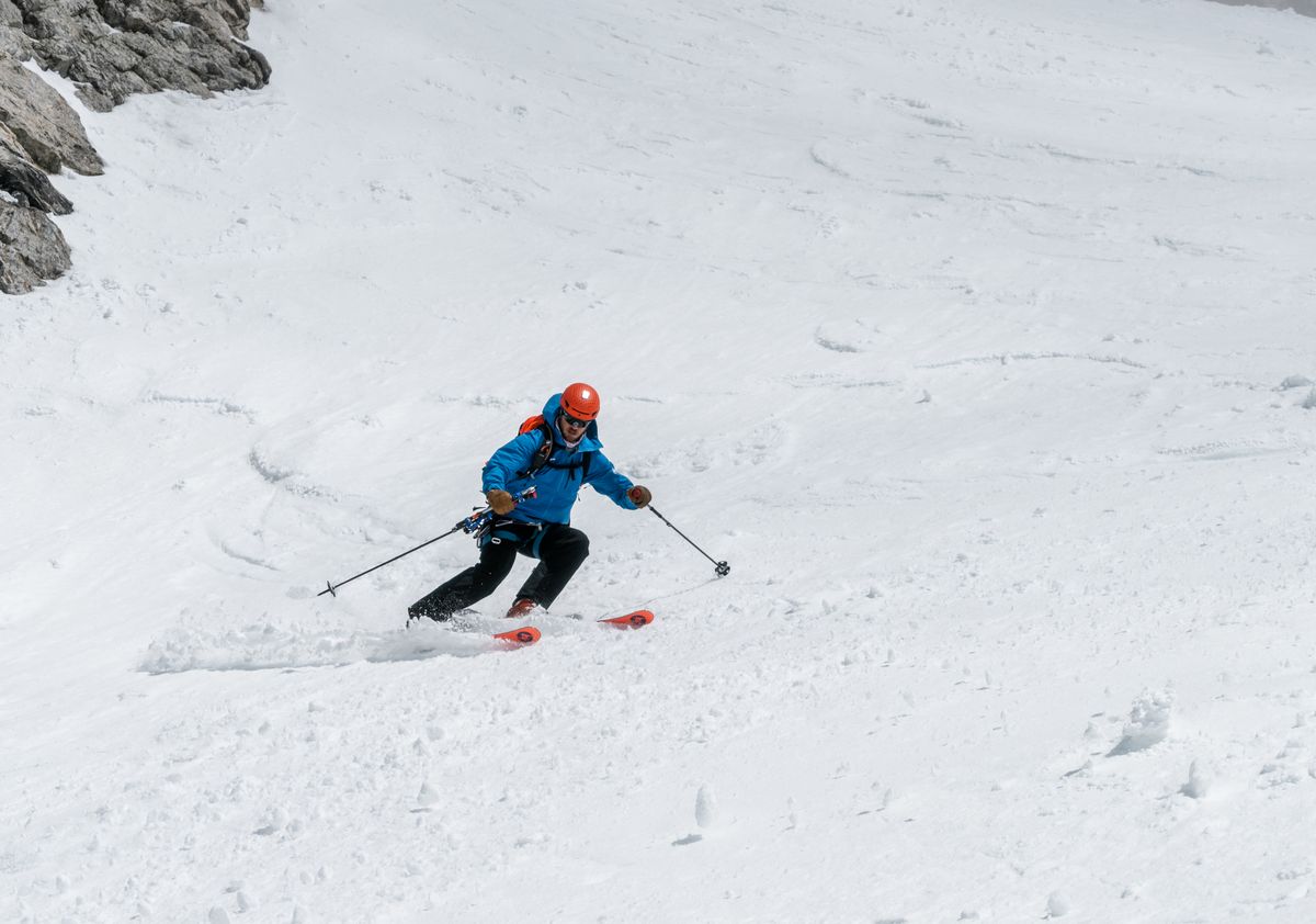 Grand Teton Ski Descent via Ford Stettner