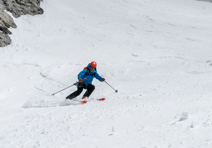 Grand Teton Ski Descent via Ford Stettner